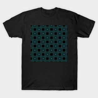 Overlapping green squares T-Shirt